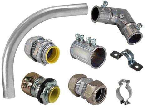 emt connectors and fittings chart